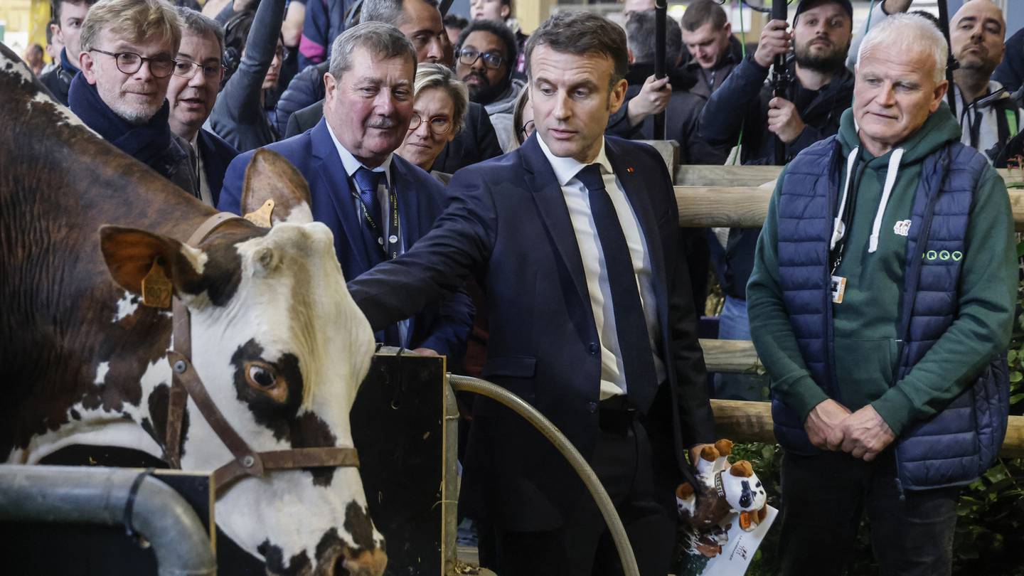 Macron booed by French farmers who blame him for not doing enough to support agriculture  Boston 25 News [Video]