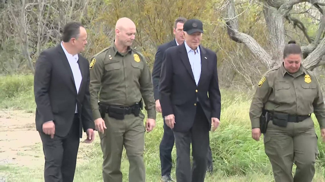 Miles apart, Biden and Trump tour U.S.-Mexico border highlighting immigration as an election issue [Video]