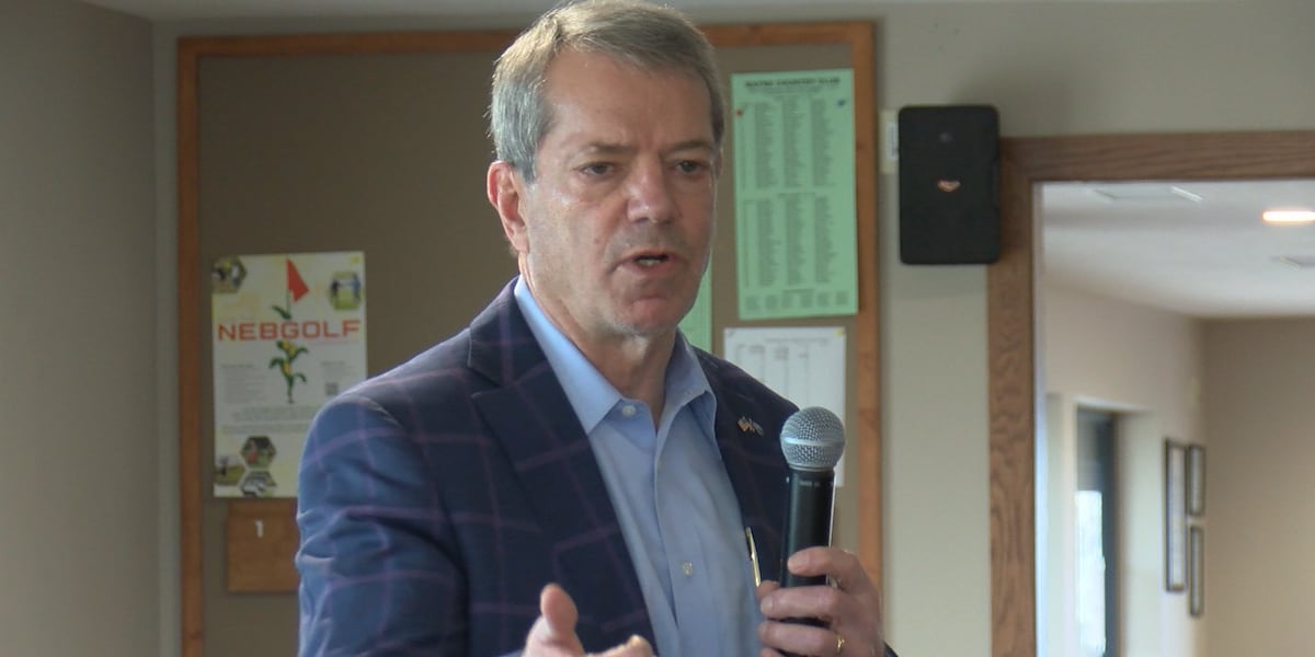 Governor Pillen stops in Wayne, NE for town hall [Video]