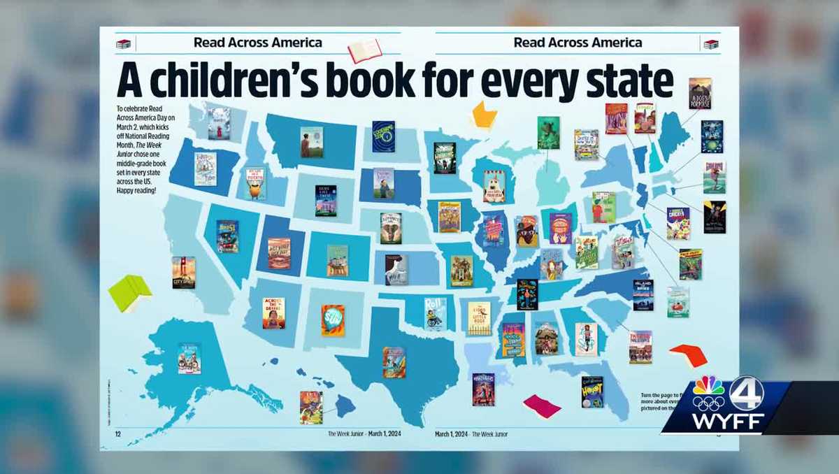 Author’s book selected for ‘Read Across America’ [Video]