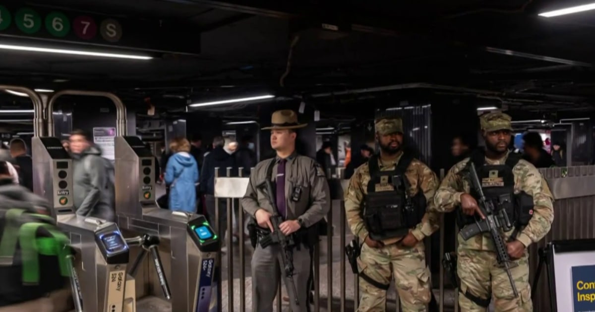 ‘We’ll take the help’: NYPD Chief of Patrol on National Guard in subways [Video]