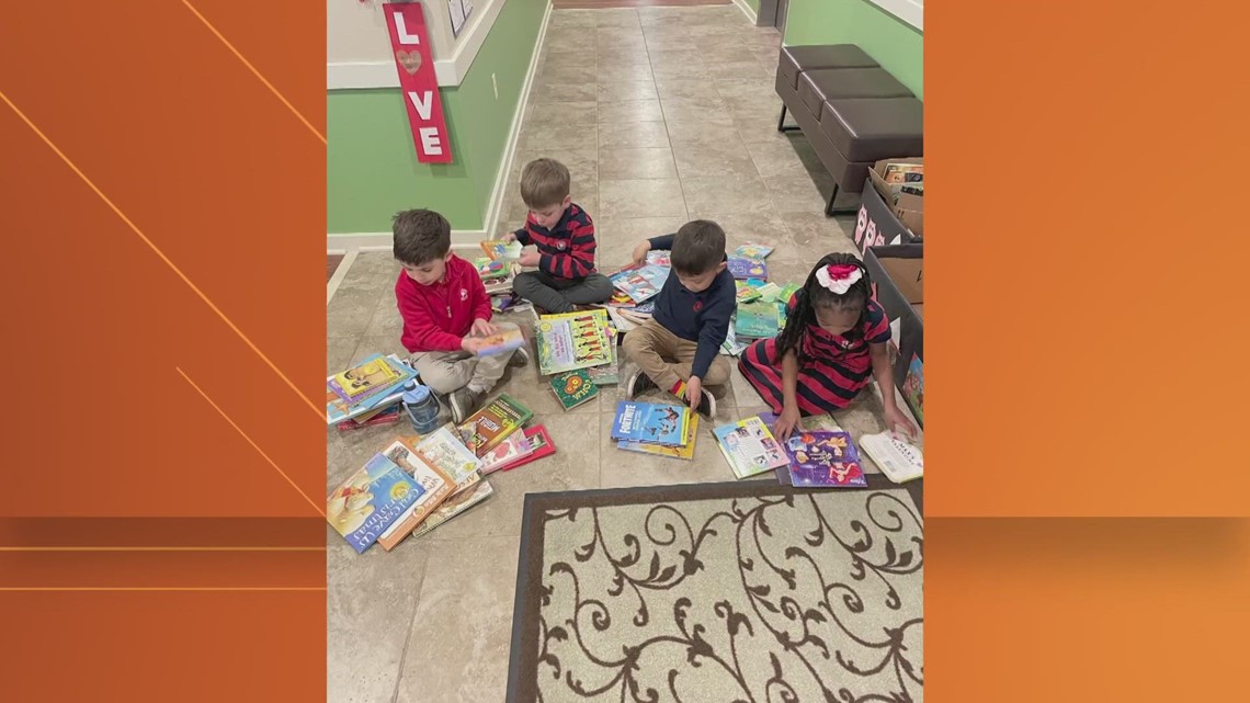Tiny scholars hold book drive for DMV organizations [Video]