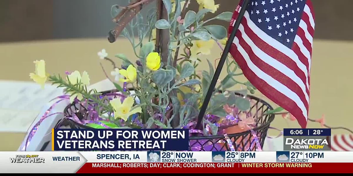 Stand Up For Women Veterans Retreat taking place this weekend [Video]