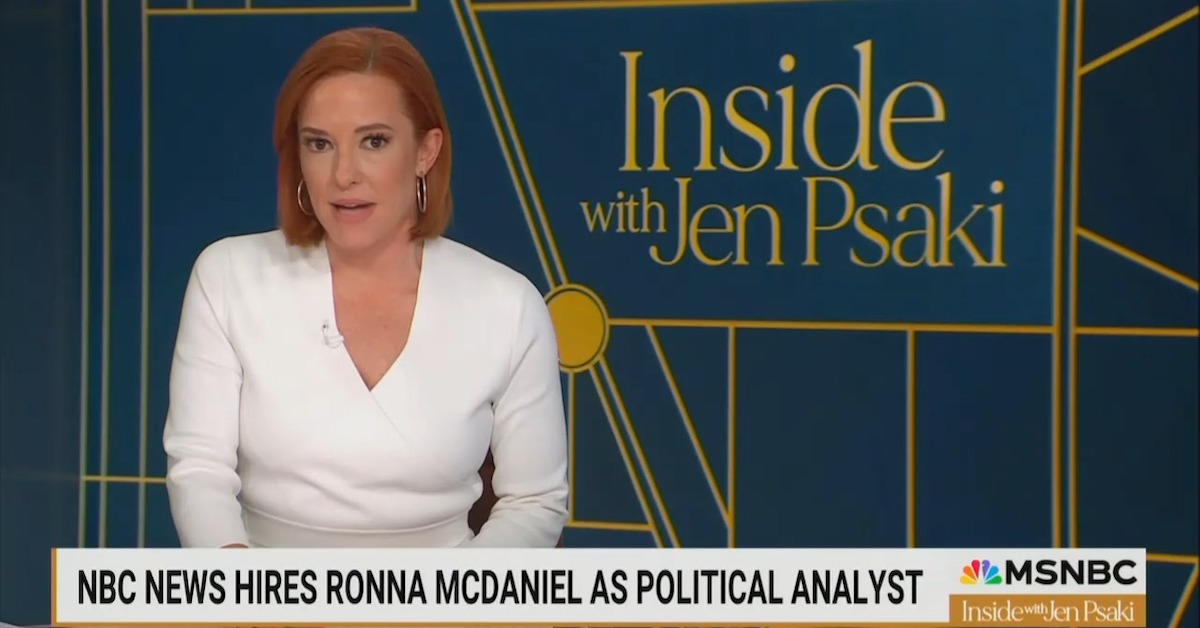 Jen Psaki Dismisses Critics Comparing Her to Ronna McDaniel [Video]