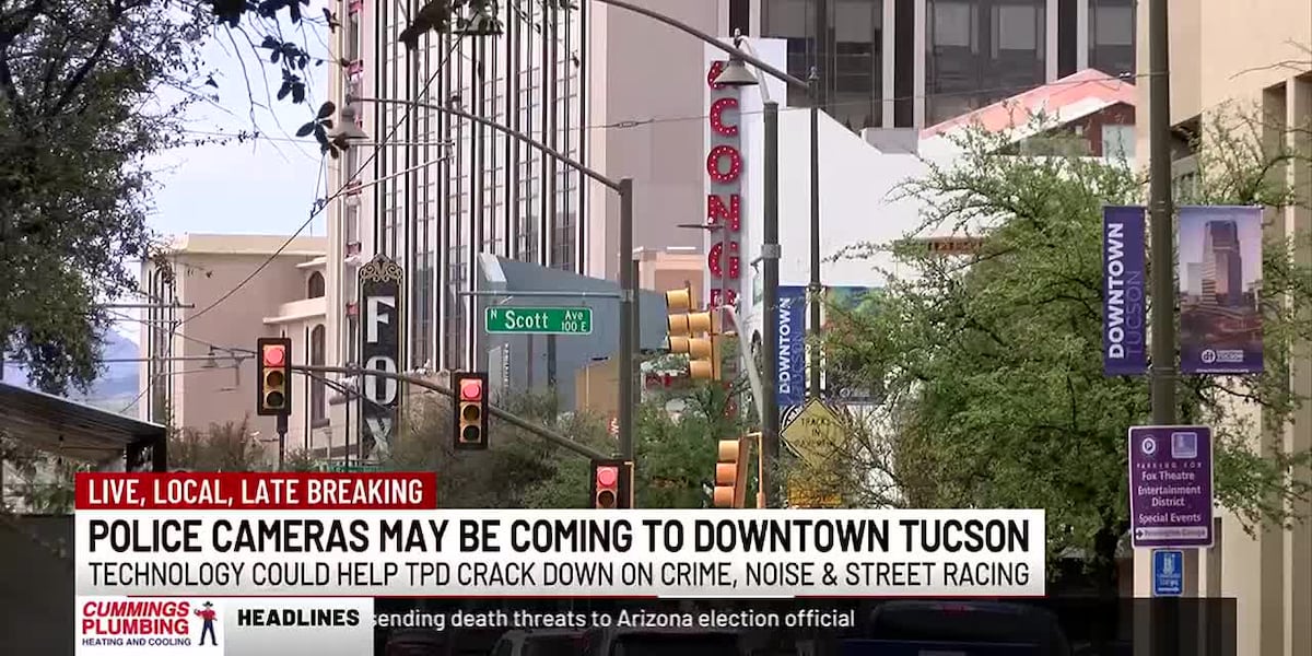 Cameras and license plate readers may be coming to downtown Tucson [Video]