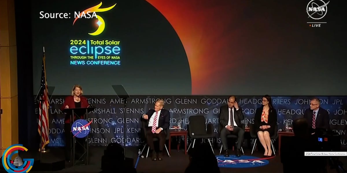 NASA previews upcoming total solar eclipse [Video]
