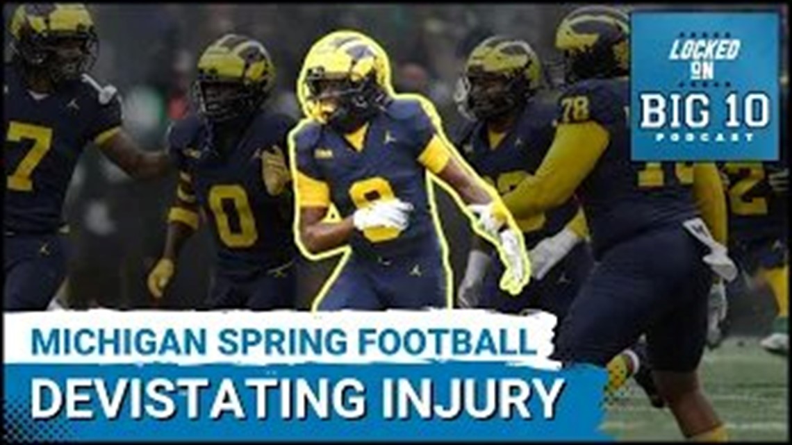 Michigan Football Suffers Awful Spring Injury [Video]