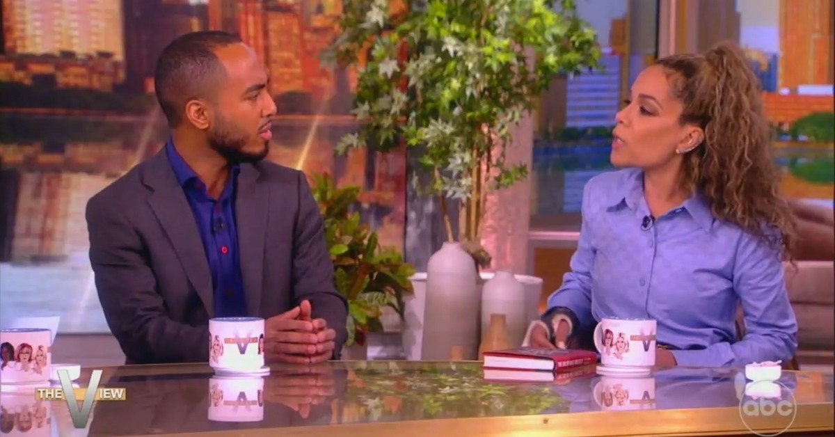 View Gets Fiery After Sunny Hostin Asks Author If He’s ‘Pawn of the Right’ [Video]