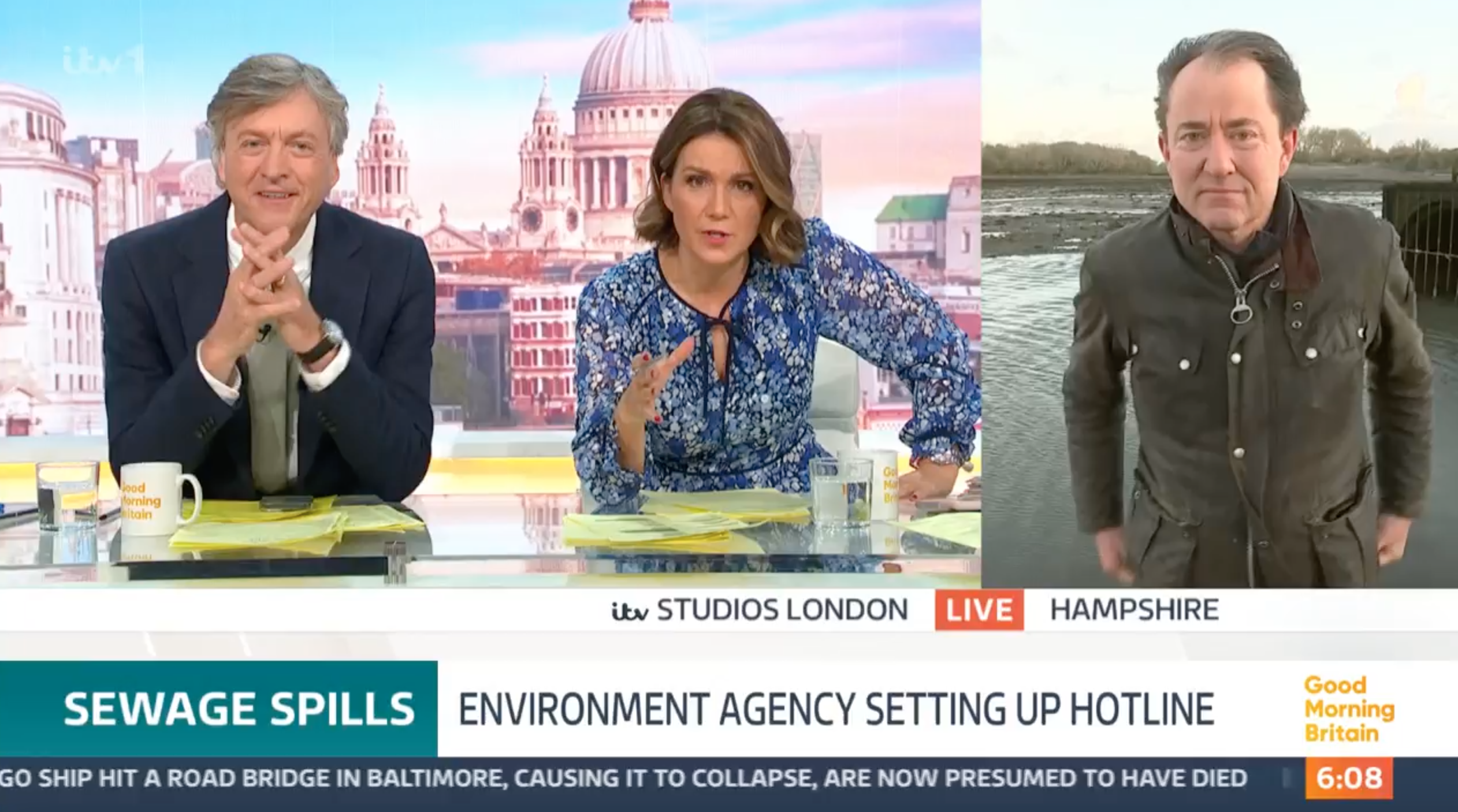 GMB Host Double Take As Marine Biologist Claims Fish Are Full Of Cocaine And Antidepressants [Video]