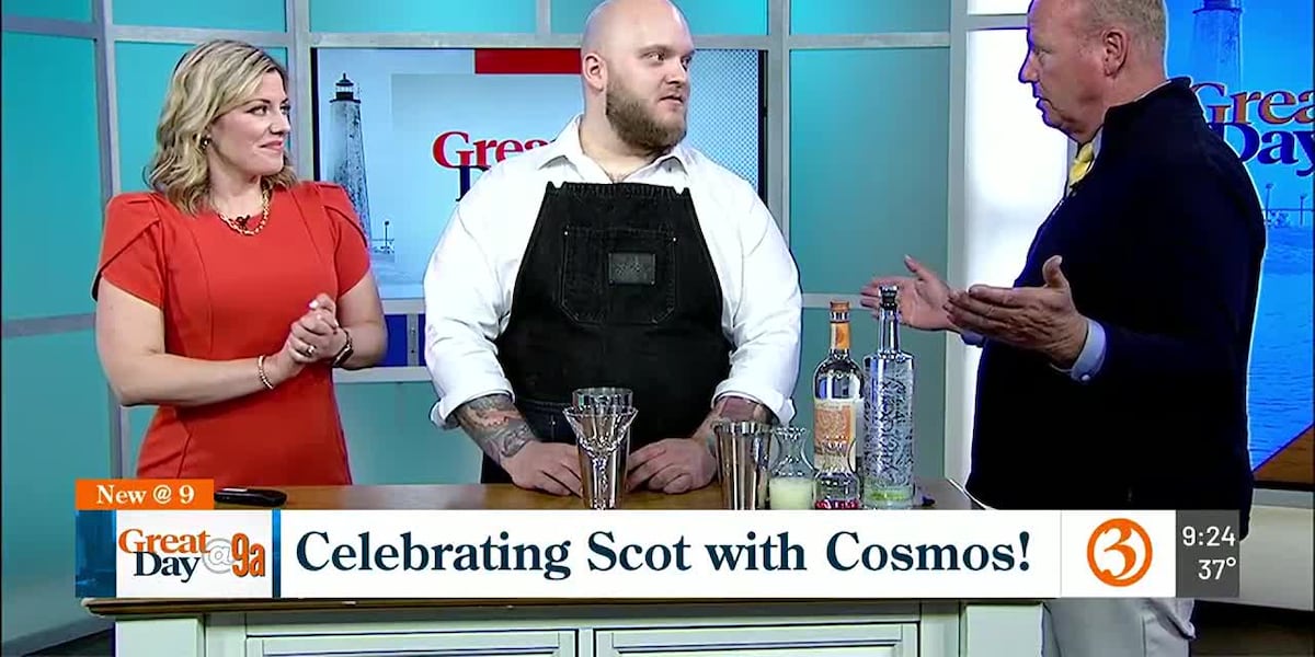 Celebrating Scot with Cosmos from Viron Rondo Osteria! [Video]