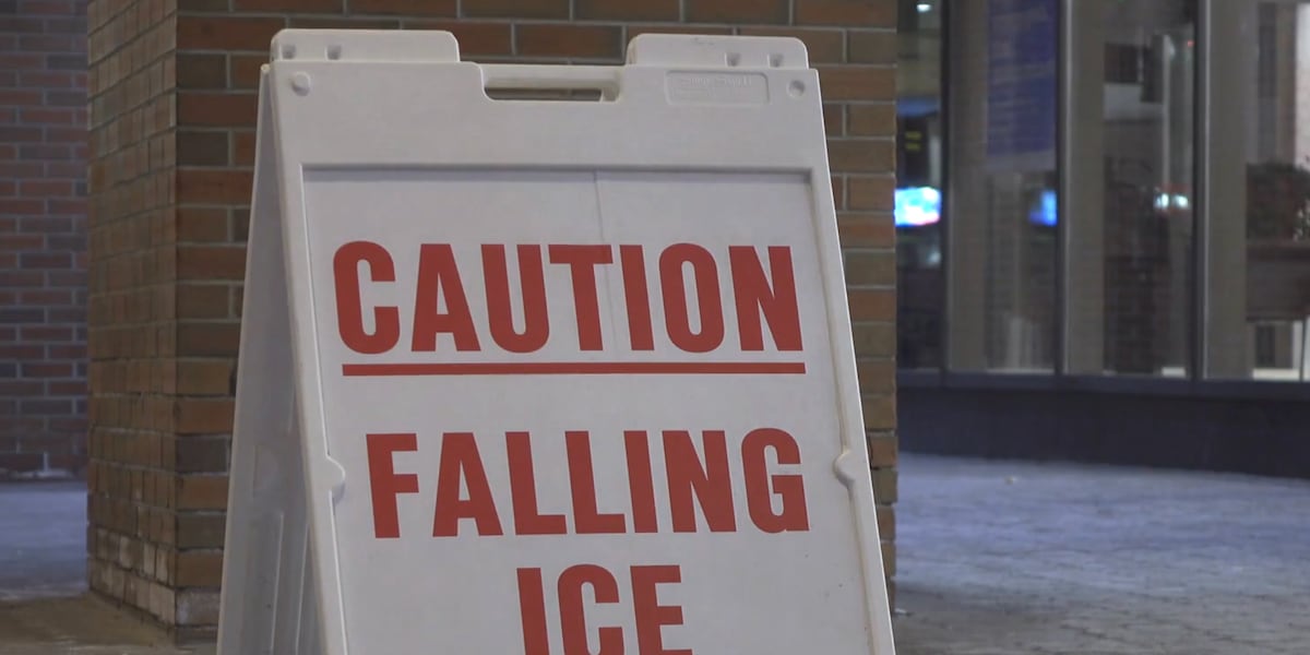 Icy weather calls for caution [Video]