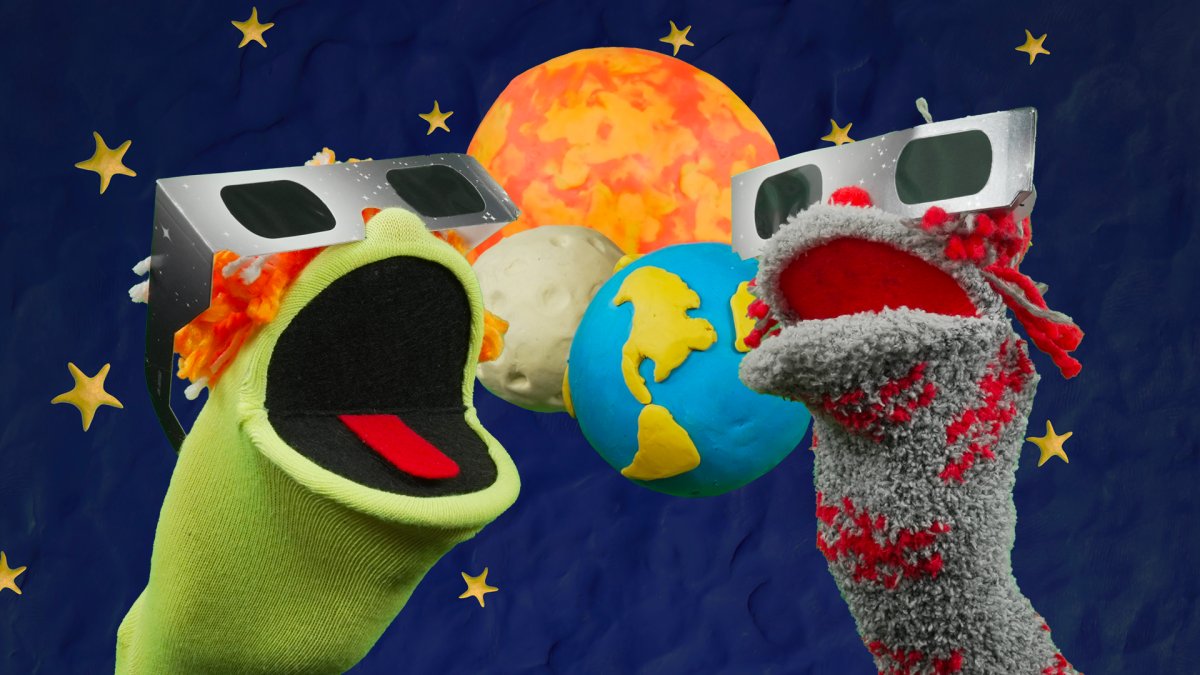 Learn about the total solar eclipse with puppets and claymation  NBC Bay Area [Video]
