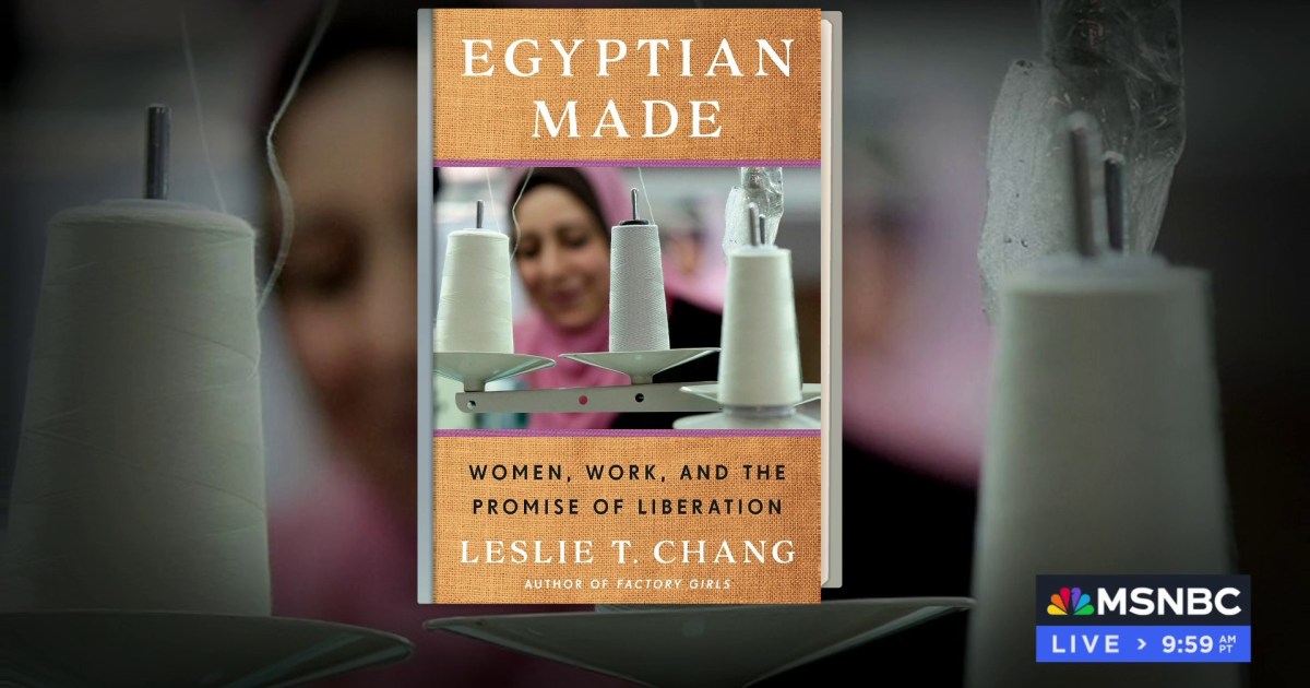 Chang: Theres a cultural expectation for Egyptian women to stay home, but there more factors [Video]