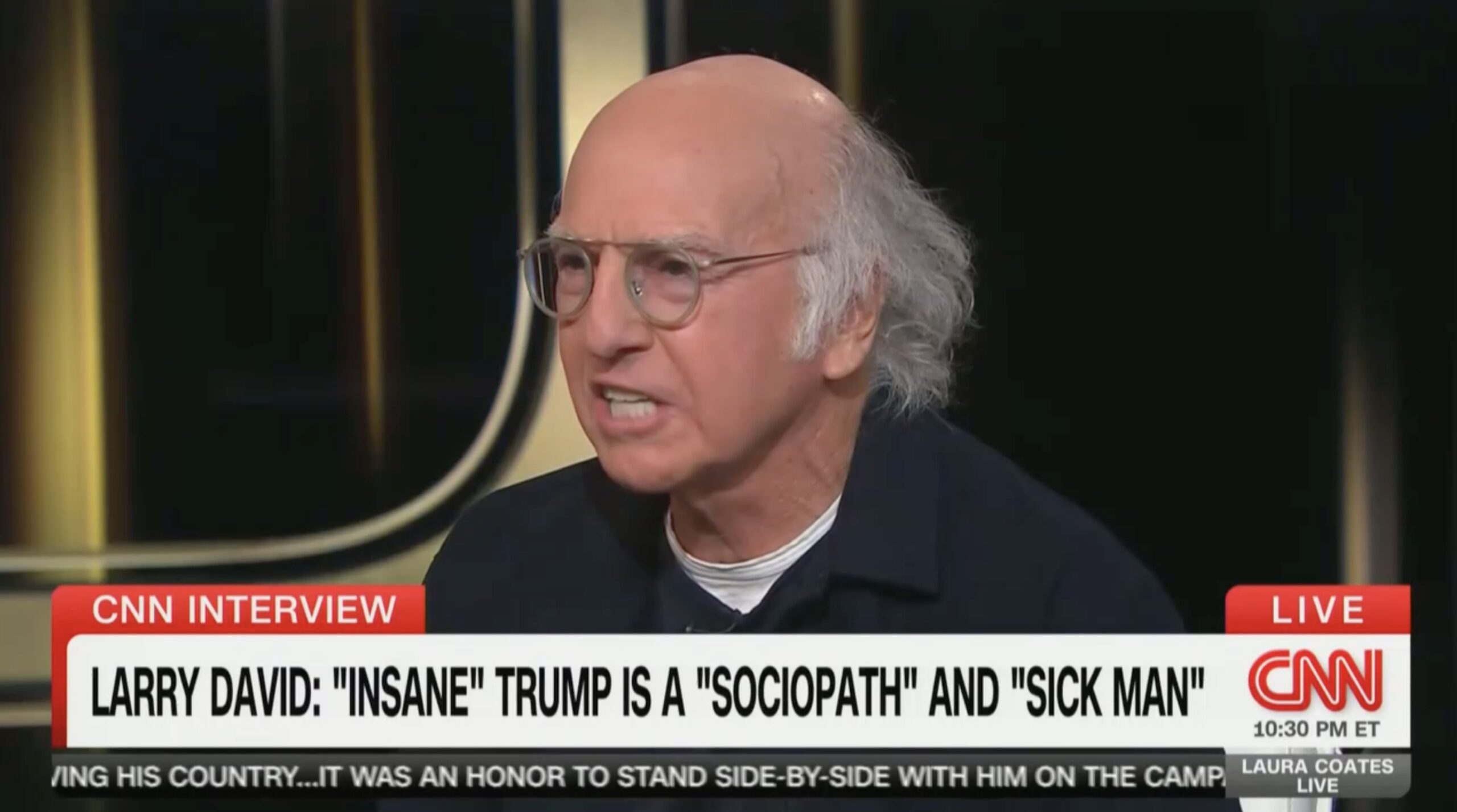 Larry David Goes Scorched Earth on Sociopath Trump [Video]