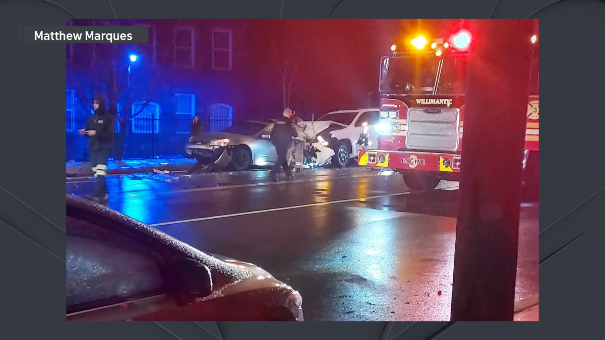 Willimantic police officer arrested after off-duty crash involving multiple cars  NBC Connecticut [Video]