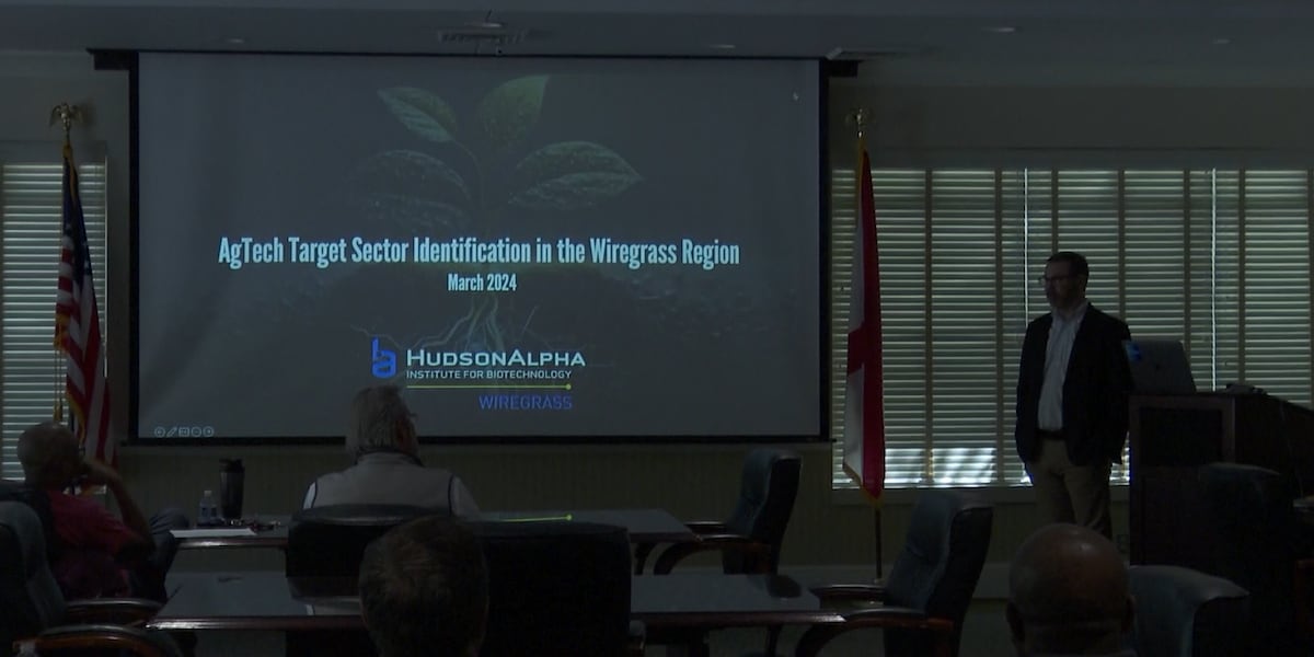 HudsonAlpha explores AgriTech industry for the Wiregrass [Video]