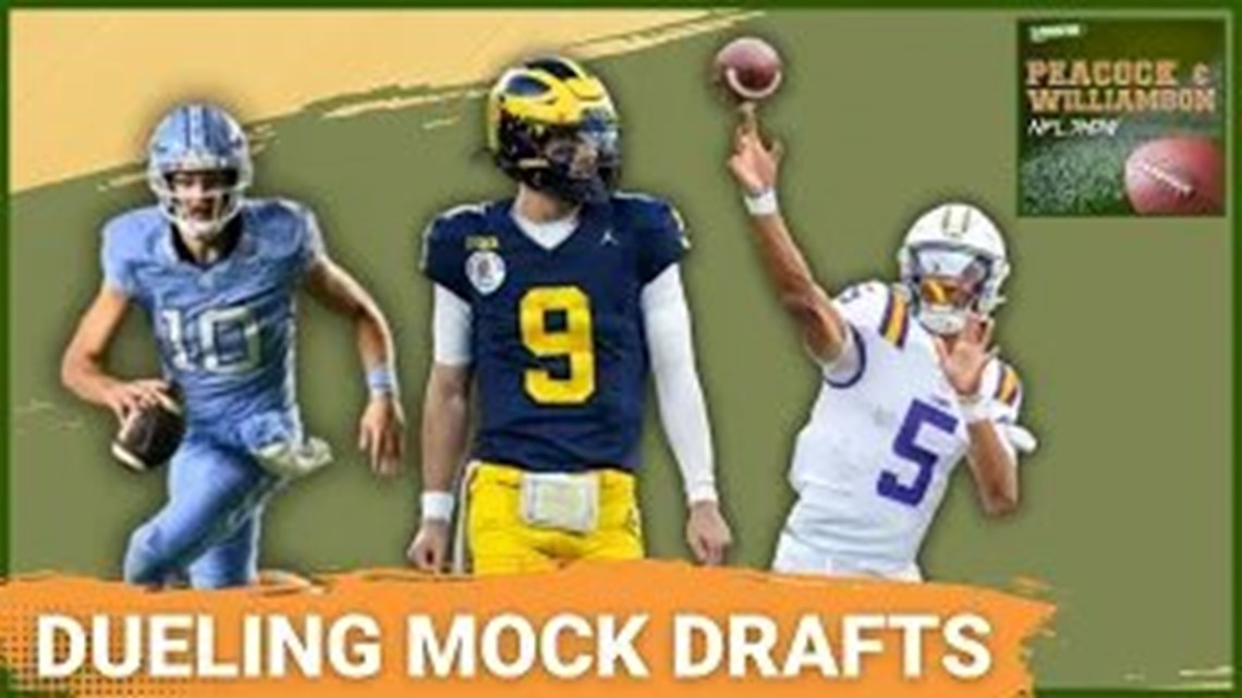 Dueling 2024 NFL Mock Drafts [Video]