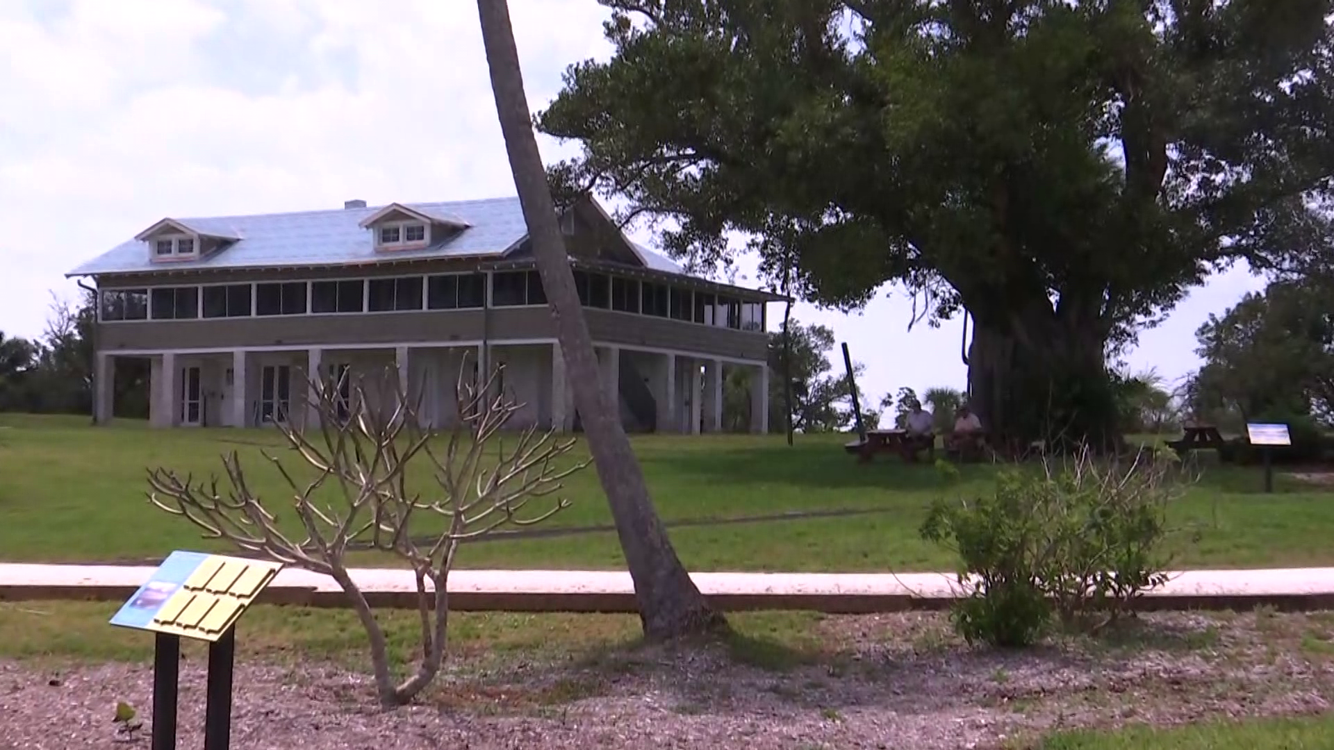 The Mound House, damaged by Ian, is back in business [Video]