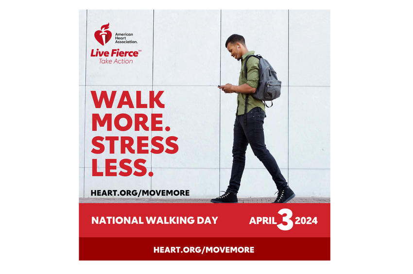 Take steps towards a longer, healthier life on National Walking Day [Video]