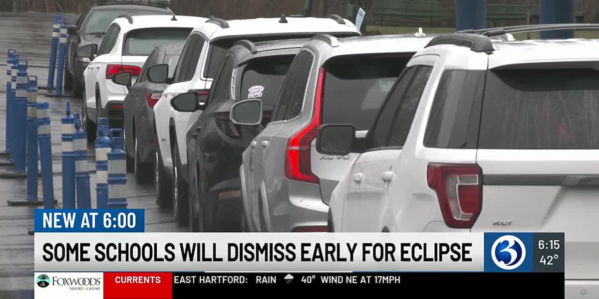 Some schools will dismiss early for eclipse [Video]