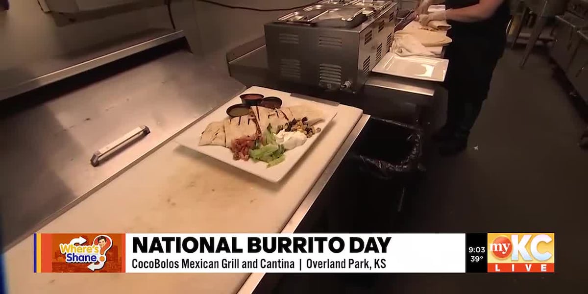 Wheres Shane: National Burrito Day [Video]