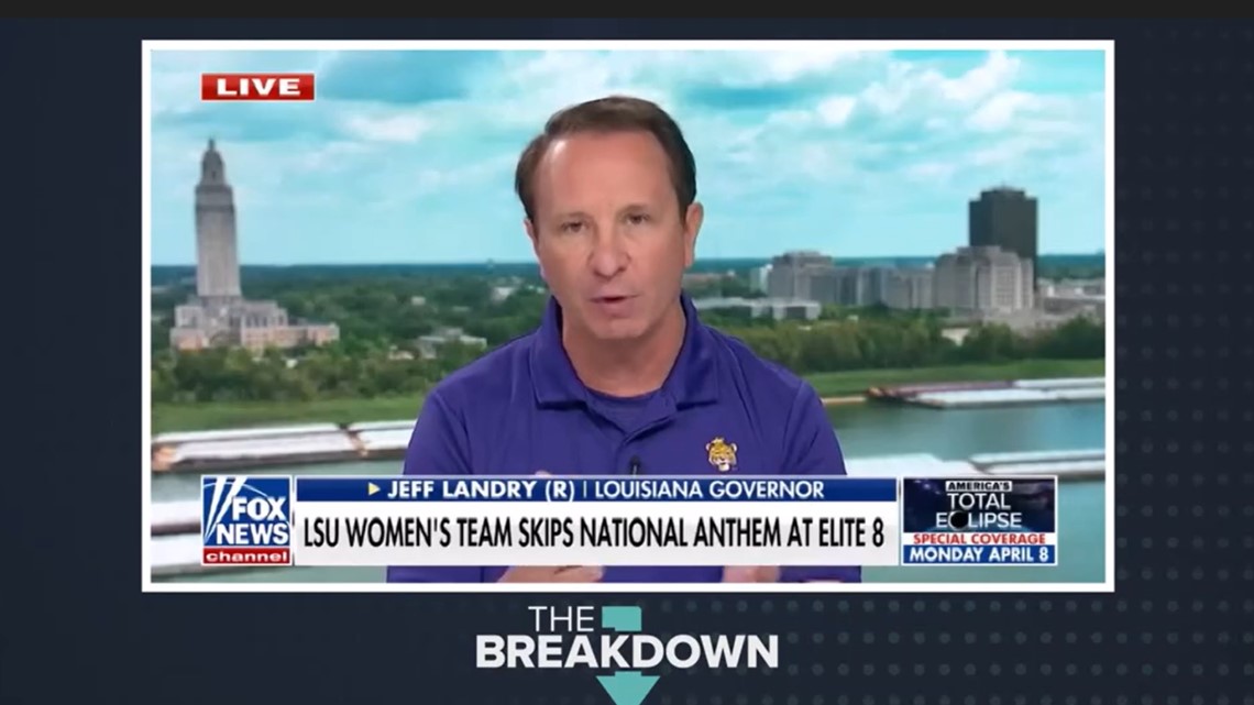 The Breakdown: Landry Nation Anthem policy push could violate First Amendment [Video]