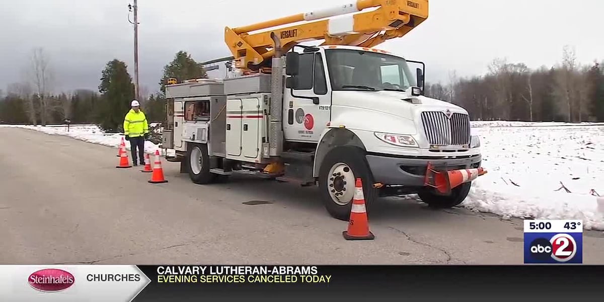 Residents and work crews dealing with widespread power outages [Video]