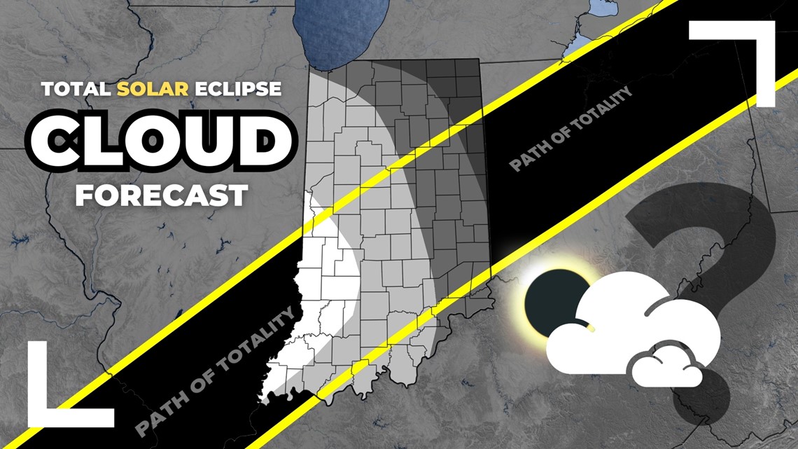 Will clouds get in the way of the total solar eclipse in Indiana? [Video]