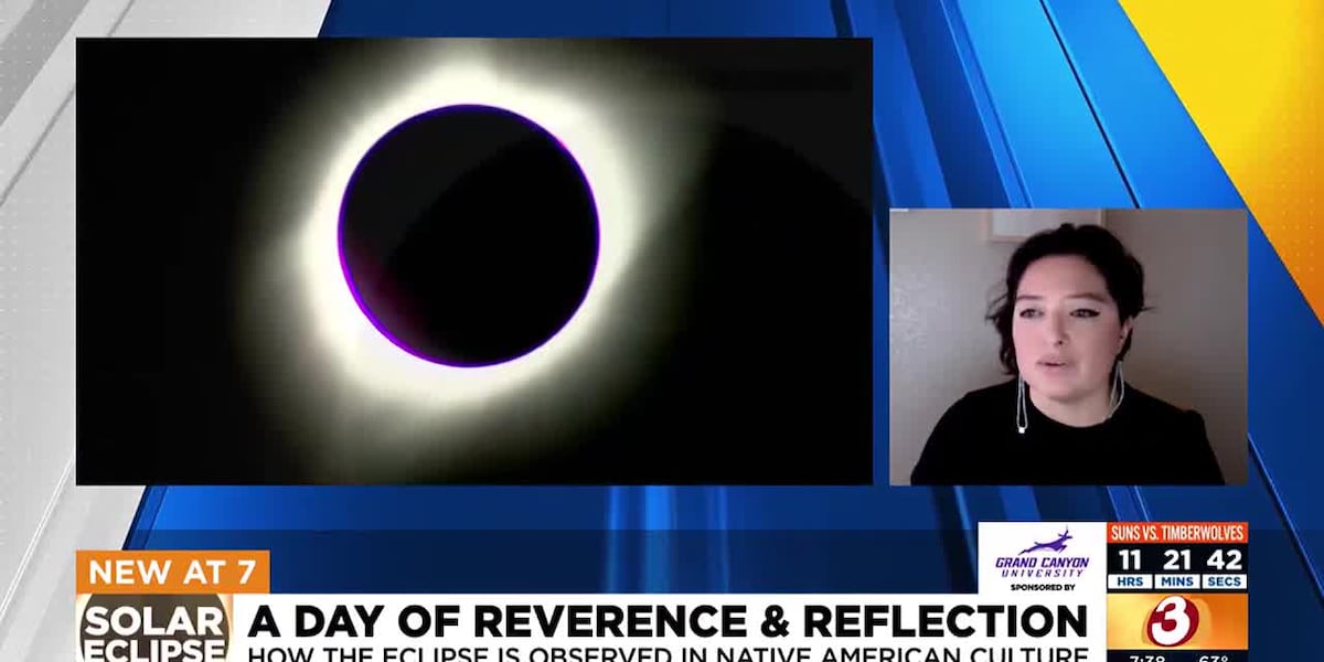 How do Native Americans observe the solar eclipse? [Video]