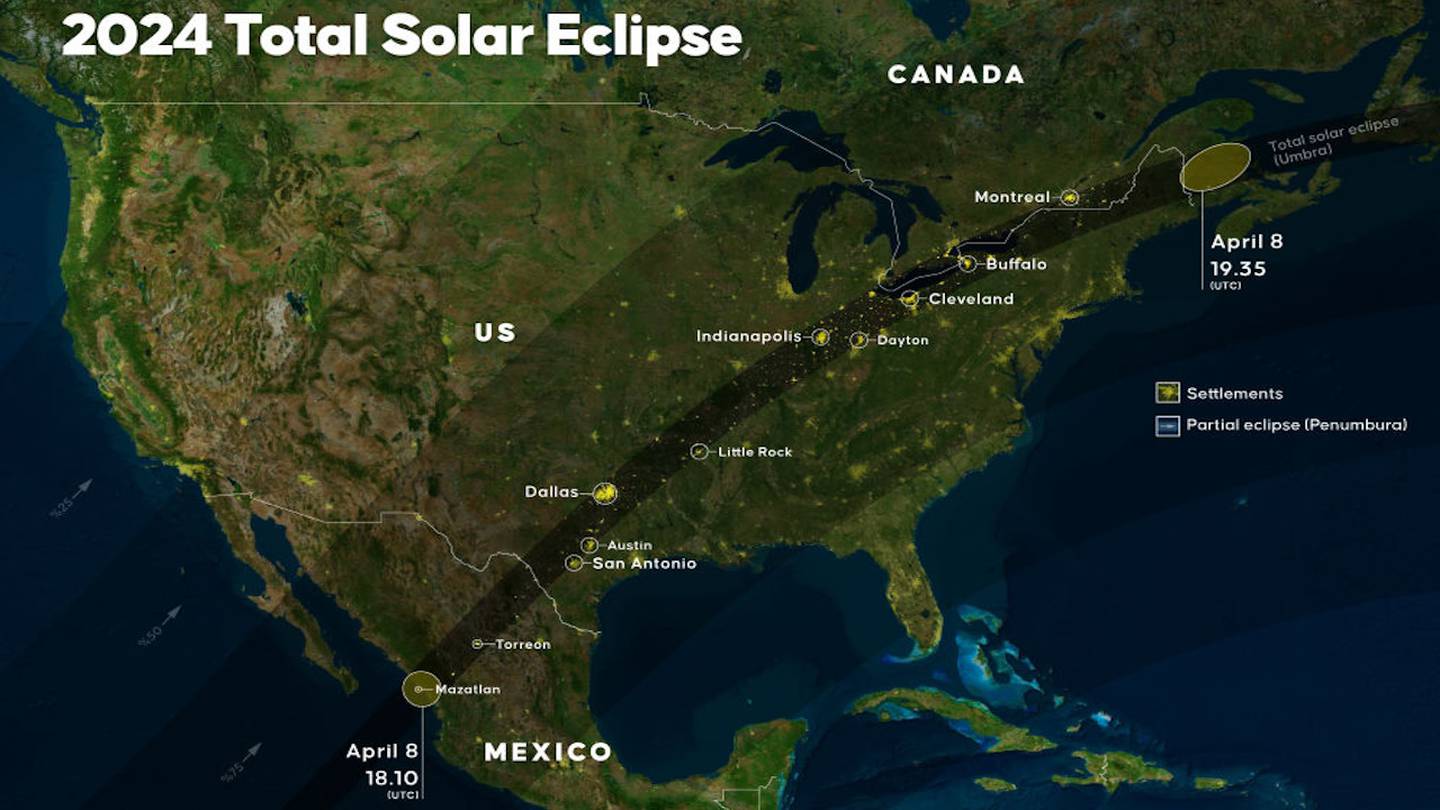 Solar eclipse 2024: Enter your zip code, see how eclipse will look from your home  WSB-TV Channel 2 [Video]