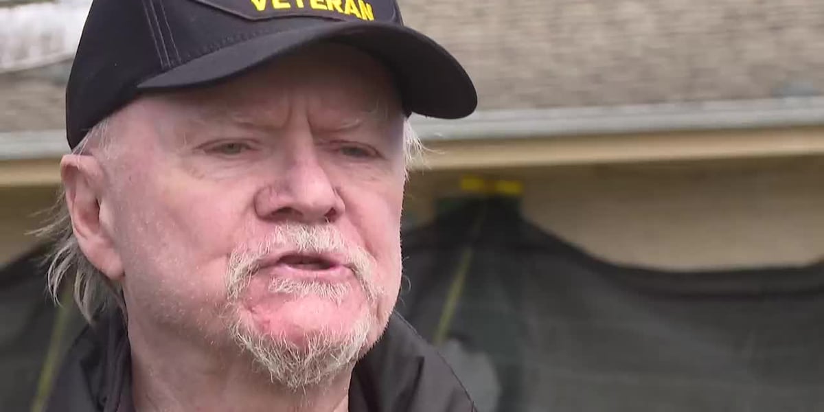 Veteran who couldn’t afford to repair roof grateful for gift of a new one [Video]
