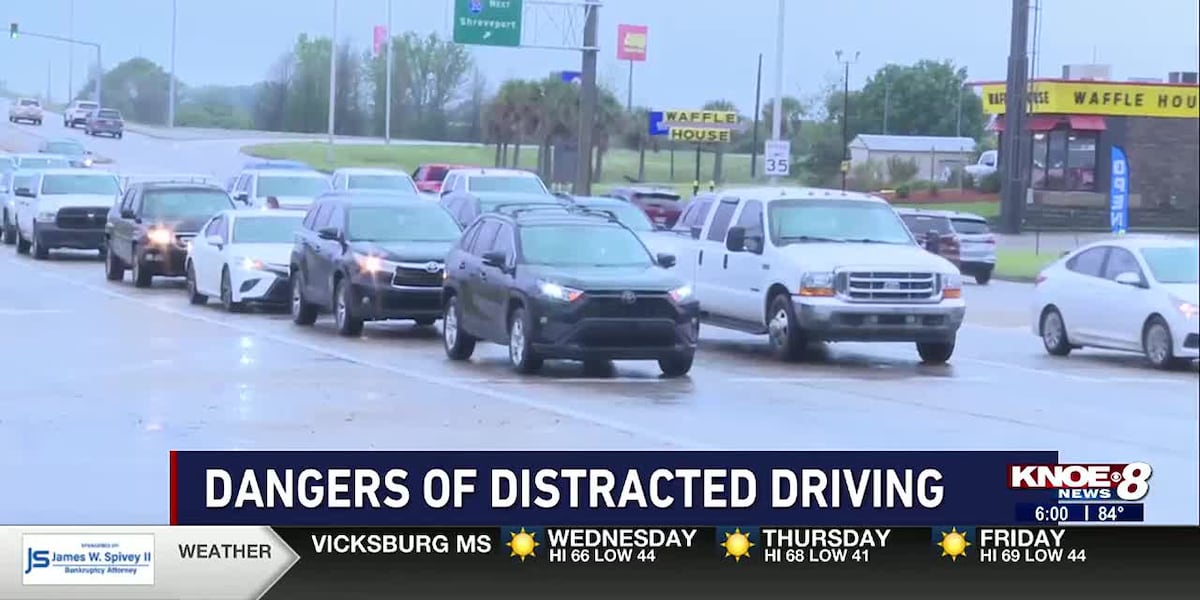 Louisiana State Police warn drivers against distracted driving [Video]