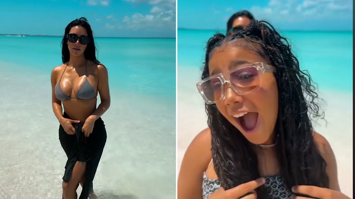 Kim Kardashian and daughter North West enjoy Turks Islands holiday | Culture [Video]