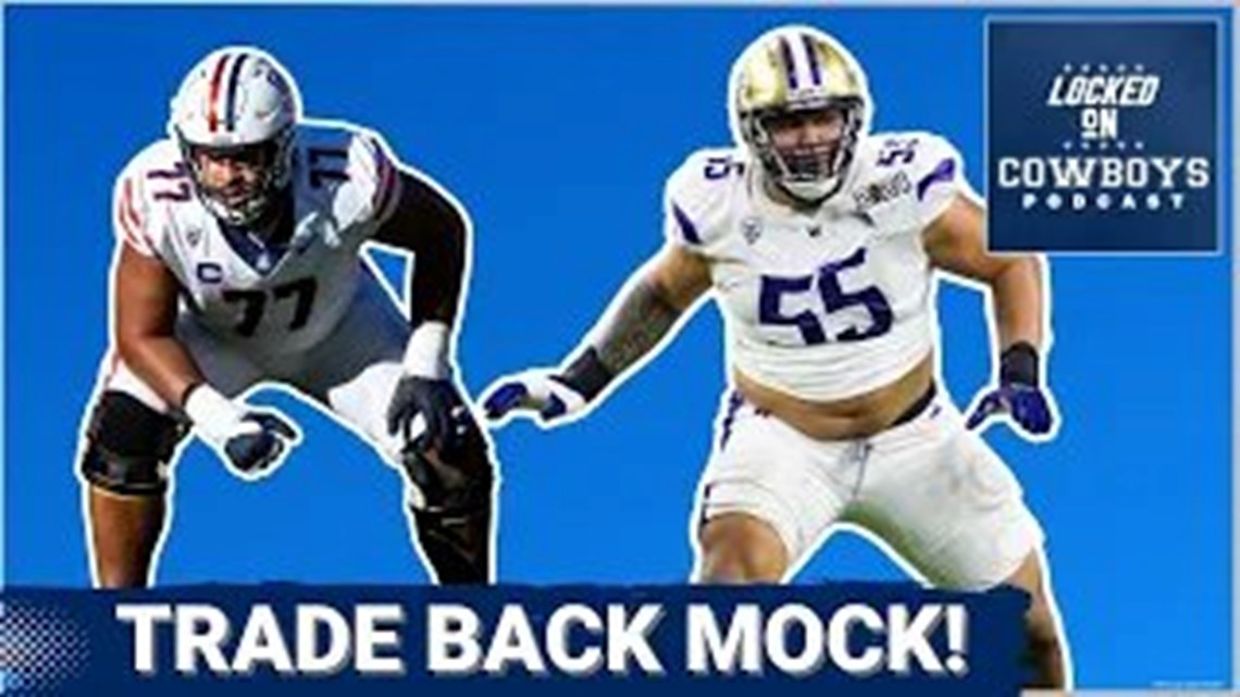 Dallas Cowboys Mock Draft 3.0 = Trade Back In Round 1? [Video]