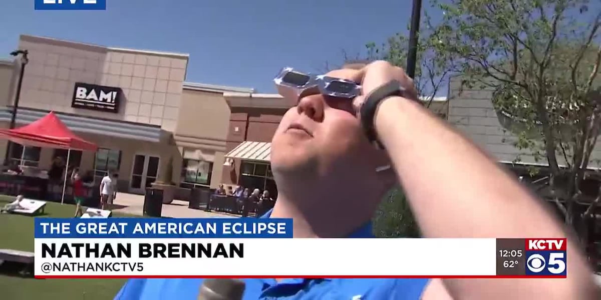 The Great American Eclipse: Kansas City takes to the Legends Lawn for a look into history [Video]