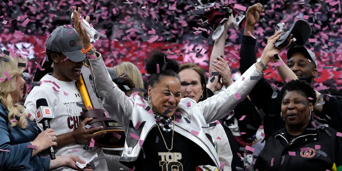 USC hosts celebration for womens basketball team after championship win [Video]