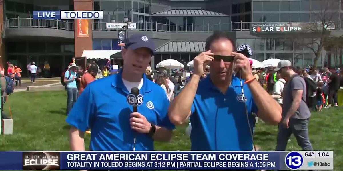 Solar Eclipse Coverage: Imagination Station viewing party and discussing path of totality [Video]