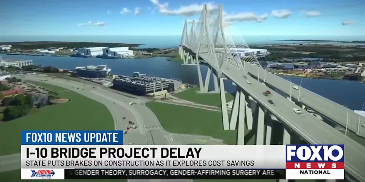 Addressing I-10 bridge cost spikes cant include hiking tolls, Fairhope official says [Video]