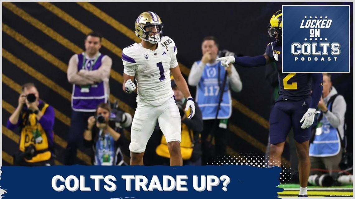 Indianapolis Colts Mock Draft Monday: Trade Up For a Day One Difference Maker? [Video]