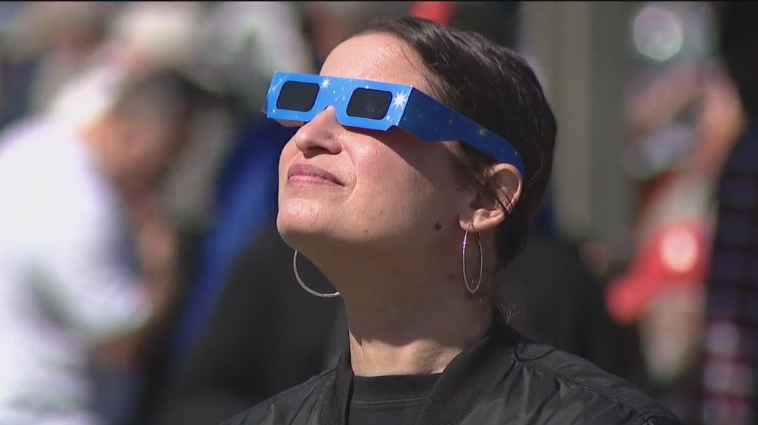 Bay Area observes partial solar eclipse [Video]
