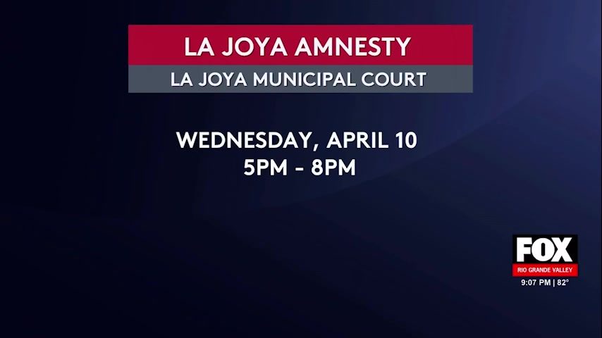 La Joya Offers Warrant Amnesty: Clear Your Record Without Fear [Video]