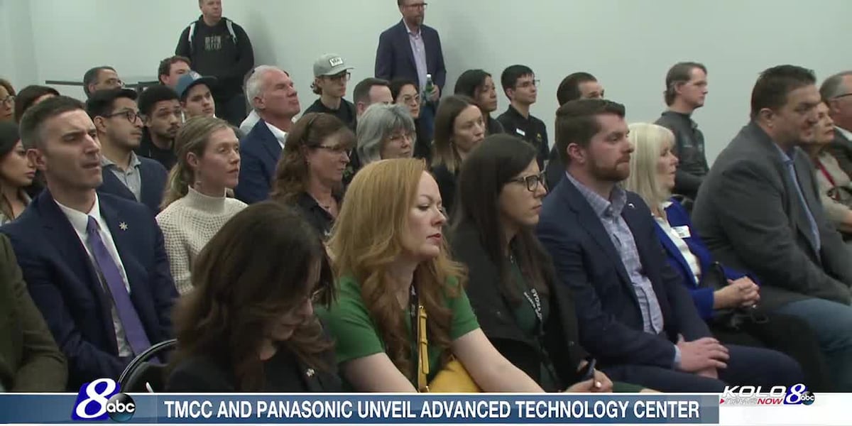 Panasonic Energy and Truckee Meadows Community College unveiled a new advanced manufacturing center [Video]