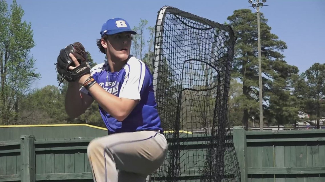 Bryant pitcher Southerland confident in team after strong start [Video]