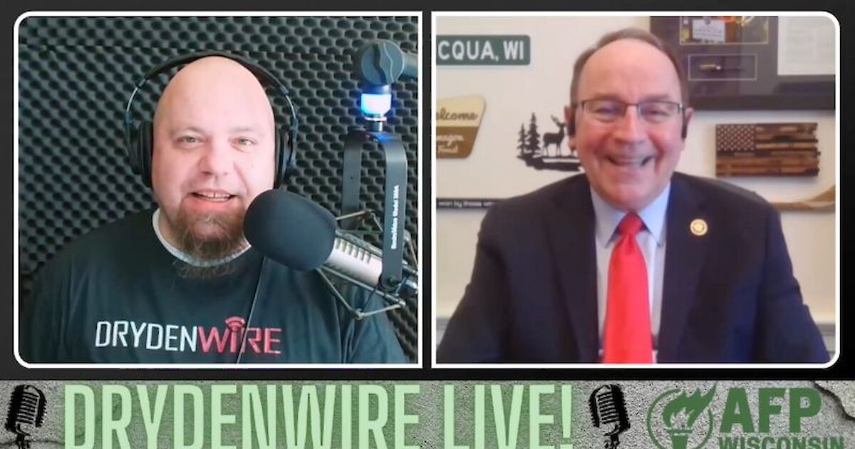 WATCH: Rep. Tiffany On DrydenWire Live! | Recent News [Video]