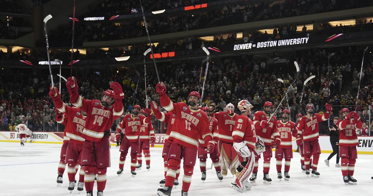 Frozen Four: DU Pioneers advance to NCAA championship game | Sports Coverage [Video]