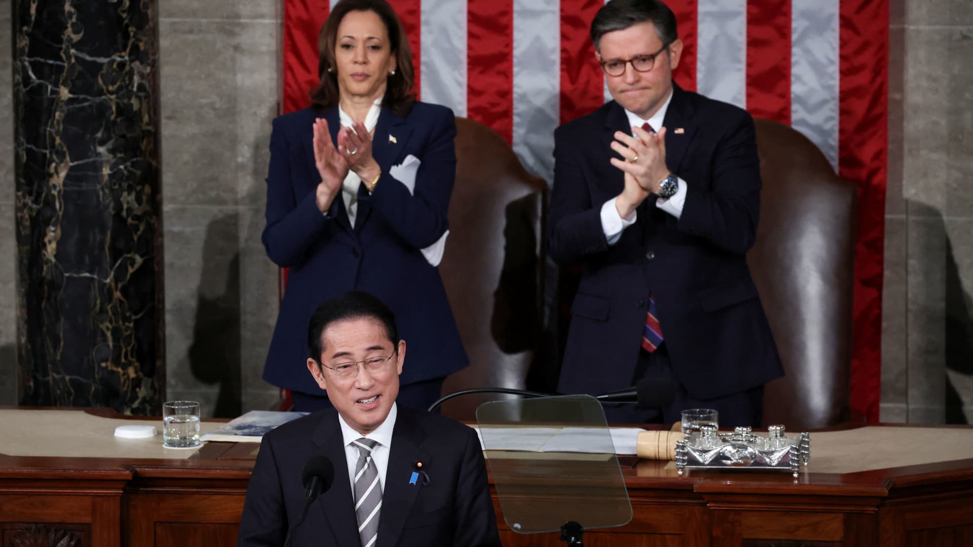 Japanese PM Kishida says the U.S. must play leading role in the world [Video]
