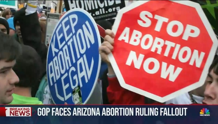 THE POUNCING CONTINUES: Networks Hype Arizona Abortion Politics [Video]