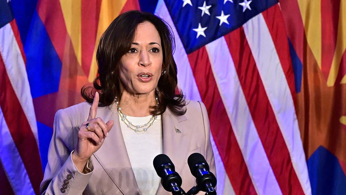 Vice President Kamala Harris blasts Trump saying he is to blame for Arizona abortion ruling during visit to the state as Trump says court’s decision ‘went too far’ [Video]