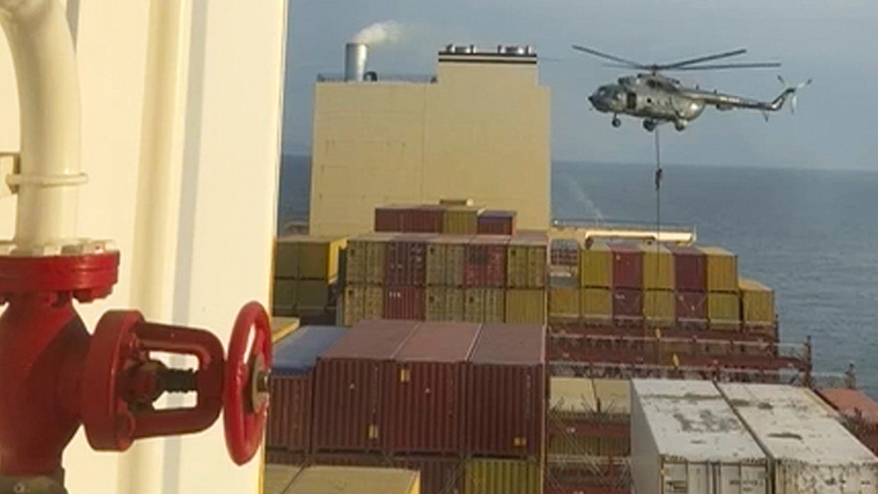 Iranian paramilitary troops seize Portuguese ship with Israeli ties as tensions remain high [Video]
