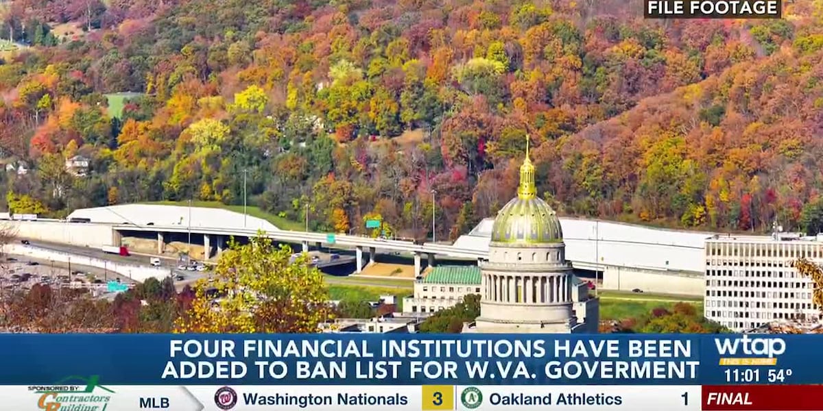 Financial institutions added to ban list for W.Va. government [Video]